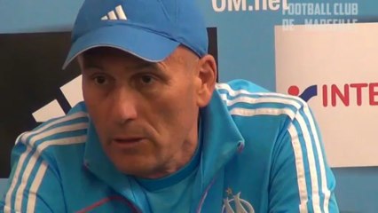 OM - Baup:  "Je conçois qu'il y a eu des matchs au Vélodrome difficiles"