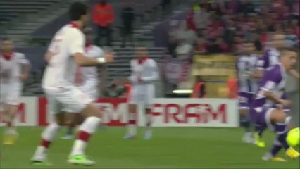 But Daniel BRAATEN (56ème) - Toulouse FC - LOSC Lille (4-2) - saison 2012/2013