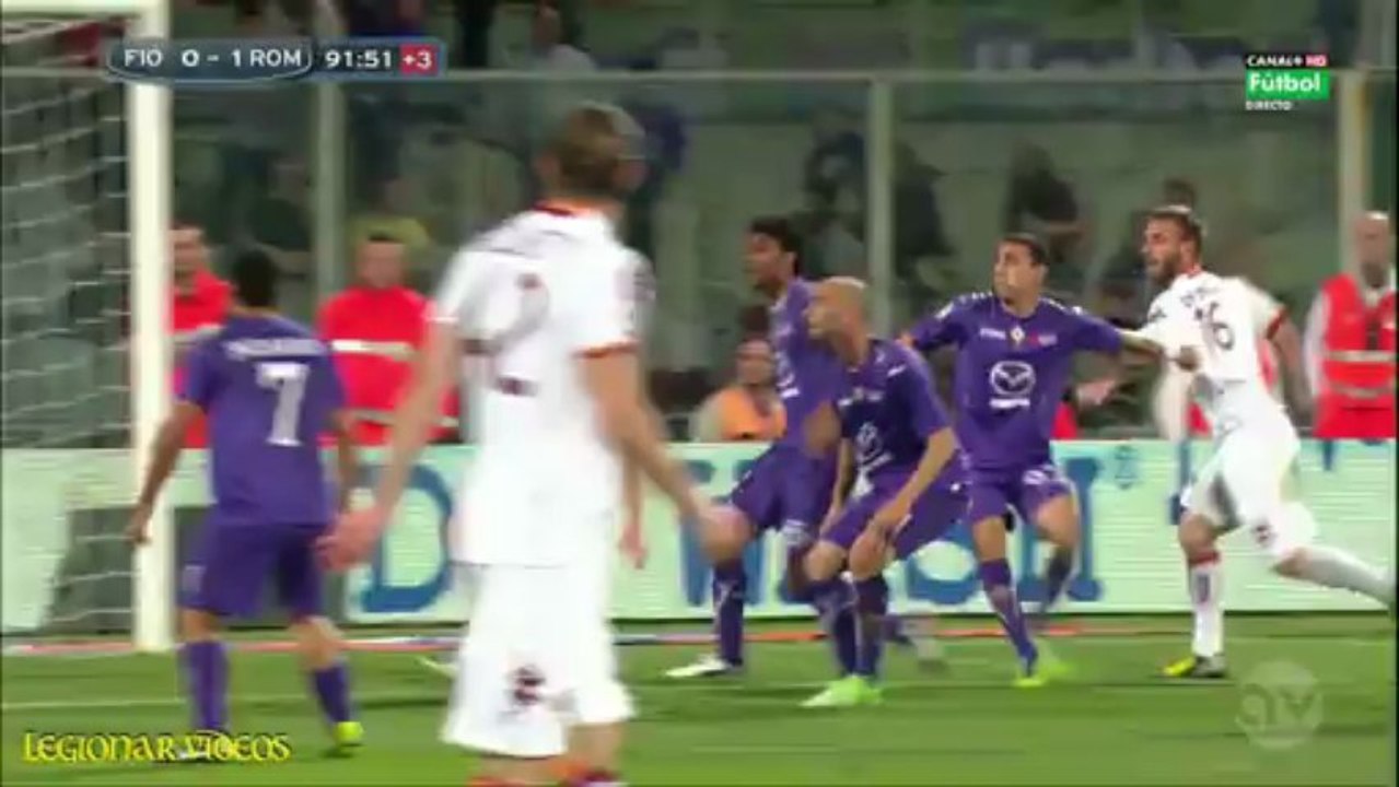 Miralem Pjanic assisst Vs Fiorentina 4-5-2013_720HD