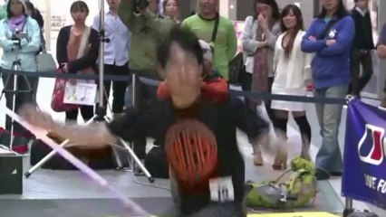 Suspens et rebondissements pour la “Gibbon Japan Cup” de Slackline