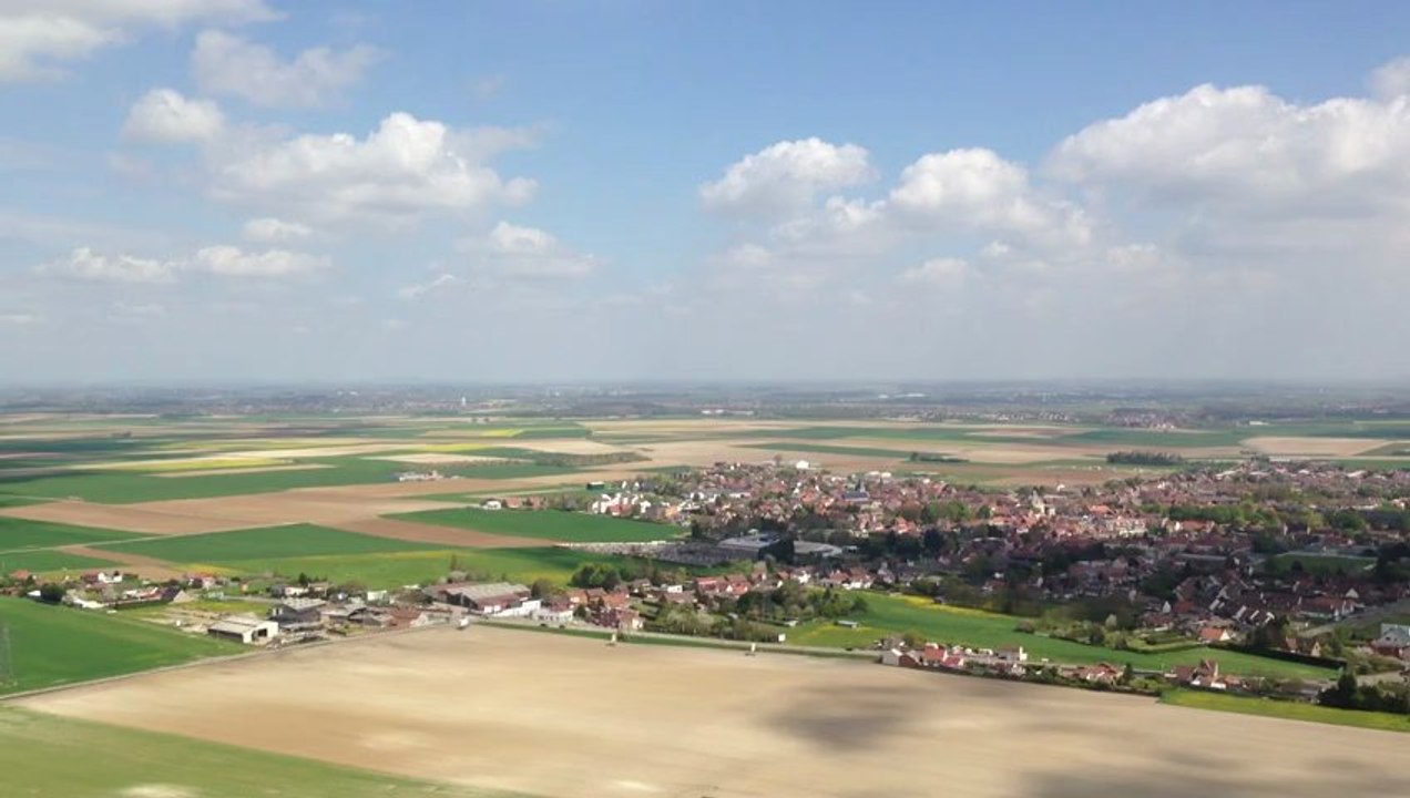 Loos en Gohelle : panorama 360 ° depuis le sommet du Terril Est 11/19 à plus de 180 m.
