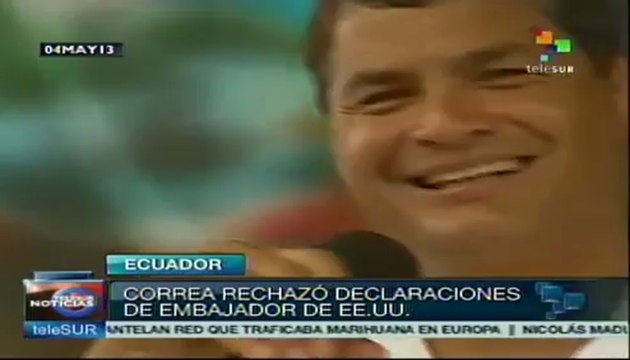 Correa rechazó acusaciones de EE.UU sobre libertad de prensa