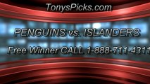 Pittsburgh Penguins versus New York Islanders Pick Prediction NHL Playoff Game 3 Lines Odds Preview 5-5-2013