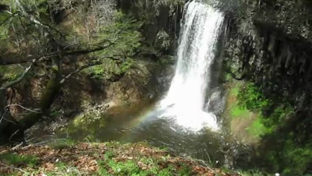 La cascade d'Entraigues-Puy-de-Dôme