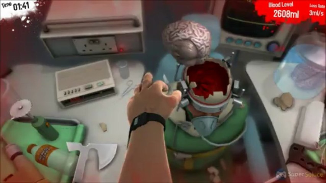 Soluce Surgeon Simulator 2013 : opération du ce...