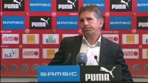 Conférence de presse Stade Rennais FC - OGC Nice : Frédéric  ANTONETTI (SRFC) - Claude  PUEL (OGCN) - saison 2012/2013