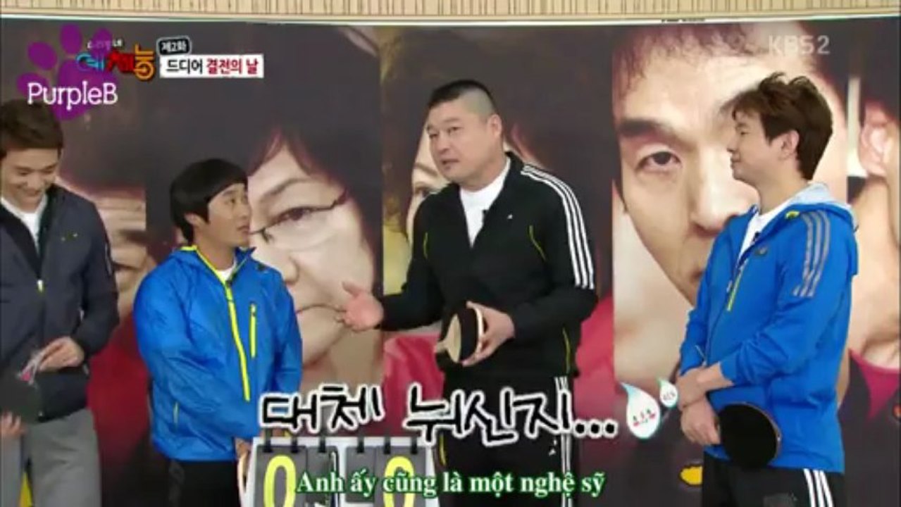 [PurpleB's Vietsub] 130409 Our Neighborhood Arts and Physical Education Ep 1 with MC Changmin 2-2