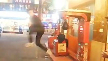 Spectacular Roundhouse Kick