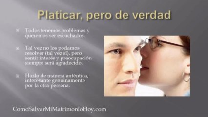 Como salvar mi matrimonio