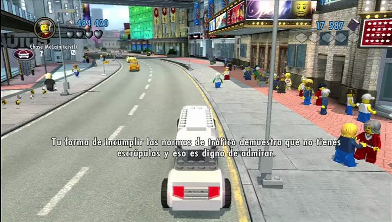Wii U Lego City Undercover Modo historia parte 11