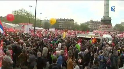Les haut-normands dans la manifestation du Front de Gauche