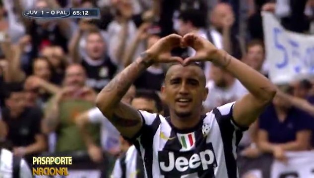 Arturo Vidal Vs Palermo [05-05-2013]