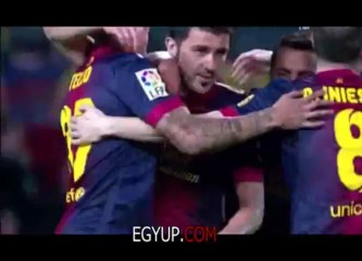 اهداف برشلونه وريال بيتيس 5/5/2013