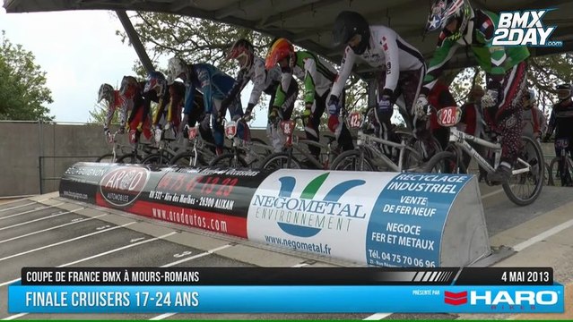 Finale Cruisers 17-24 Coupe de France BMX Mours-Romans 2013