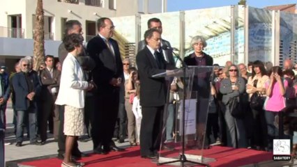 2013 - Agde (Cap) - Inauguration Esplanade Pierre Racine-1