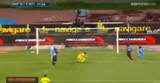Napoli vs Inter Milan 3:1 Cavani
