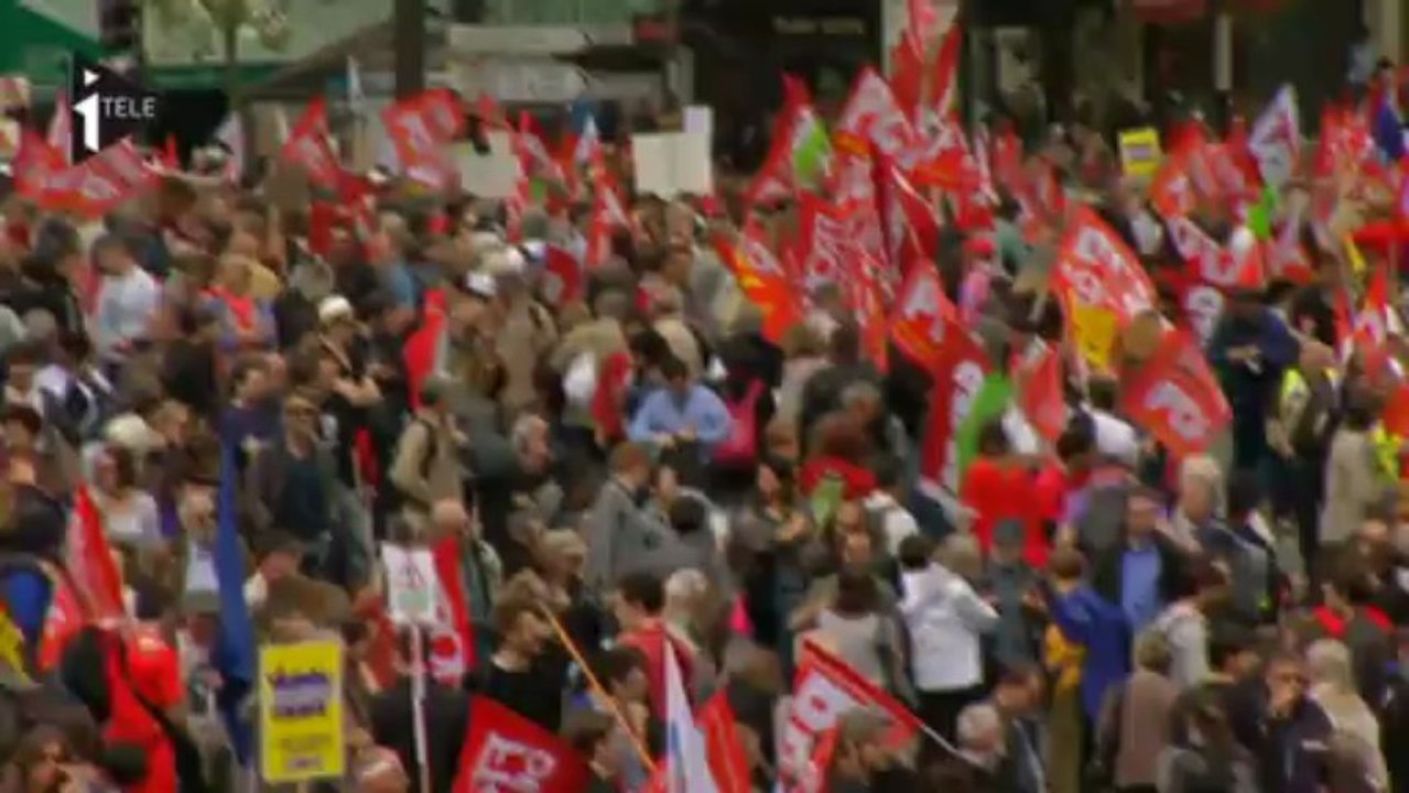 Au coeur de la marche citoyenne de Mélanchon