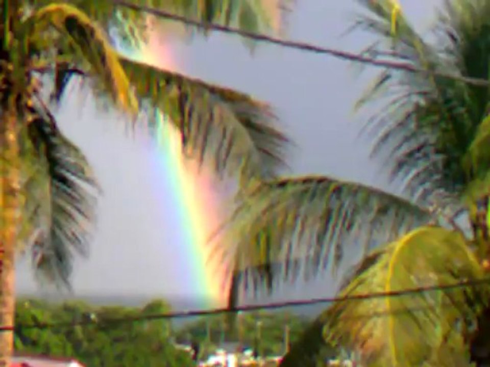 suite du visionnage des 2 arcs-en-ciel côte à côte