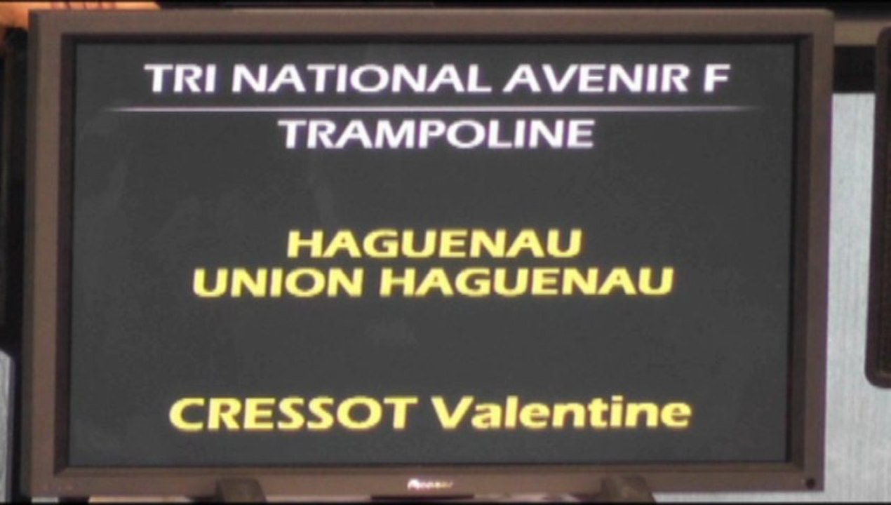 Valentine - Trampo 2013 05 04 - Coupe nationale à Cavalaire
