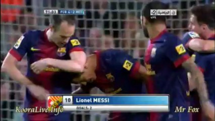 FCB 2-4 BET (5-5-2013) ,Tiki Taka Lionel Messi
