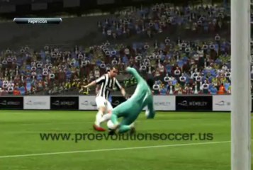 Amagar al portero en el Pes Pro Evolution Soccer