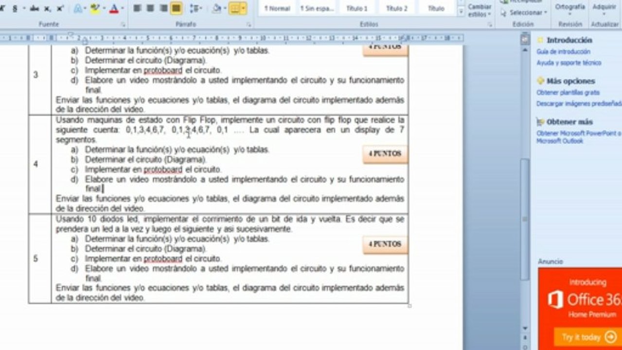 Ejercicio 4: Maquinas de Estado