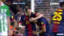 T12/13 J34 Liga BBVA: FC Barcelona 4-2 Real Betis (RAC1)