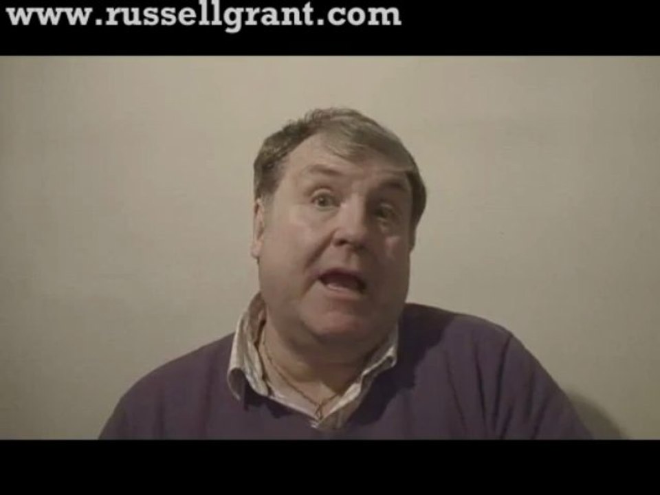 Russell Grant Video Horoscope Pisces May Monday 6th 2013 www.russellgrant.com
