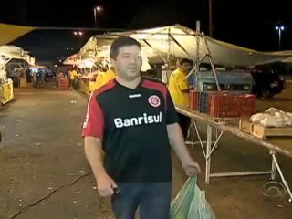 Arena lota, mas Olímpico em silêncio ainda emociona funcionários
