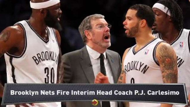 Brooklyn Nets Fire P.J. Carlesimo