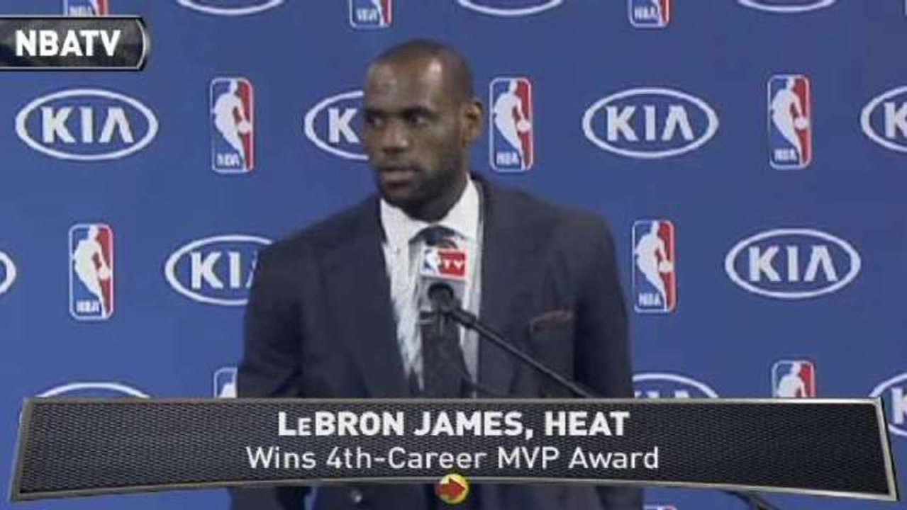 LeBron James Wins 4th MVP Award