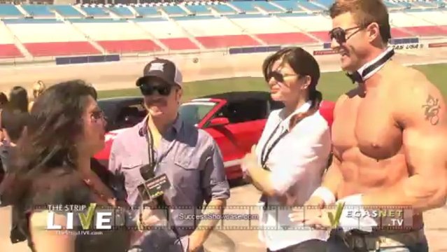 Vegas Celebrities Accept the American Muscle Car Challenge | Richard Petty Driving Experience | Las Vegas
