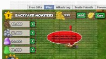 cheat codes for backyard monsters