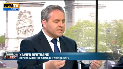 Xavier Bertrand: "Hollande a un problème d'autorité personnelle" - 06/05