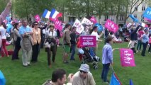La manif pour tous. Paris. 5 mai 2013