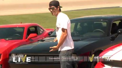 Ricardo Laguna Takes Break from BMX for the American Muscle Car Challenge