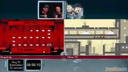 Speed Game - Super Meat Boy - race entre deux speedrunners