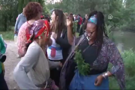 Tunca Nehri'nde Kakava coşkusu