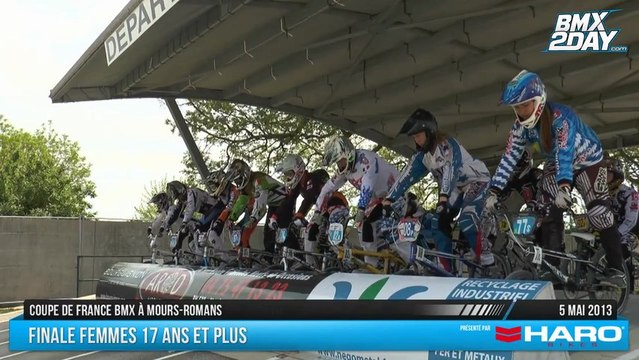 Finale Femmes 17 et plus Coupe de France BMX à Mours-Romans