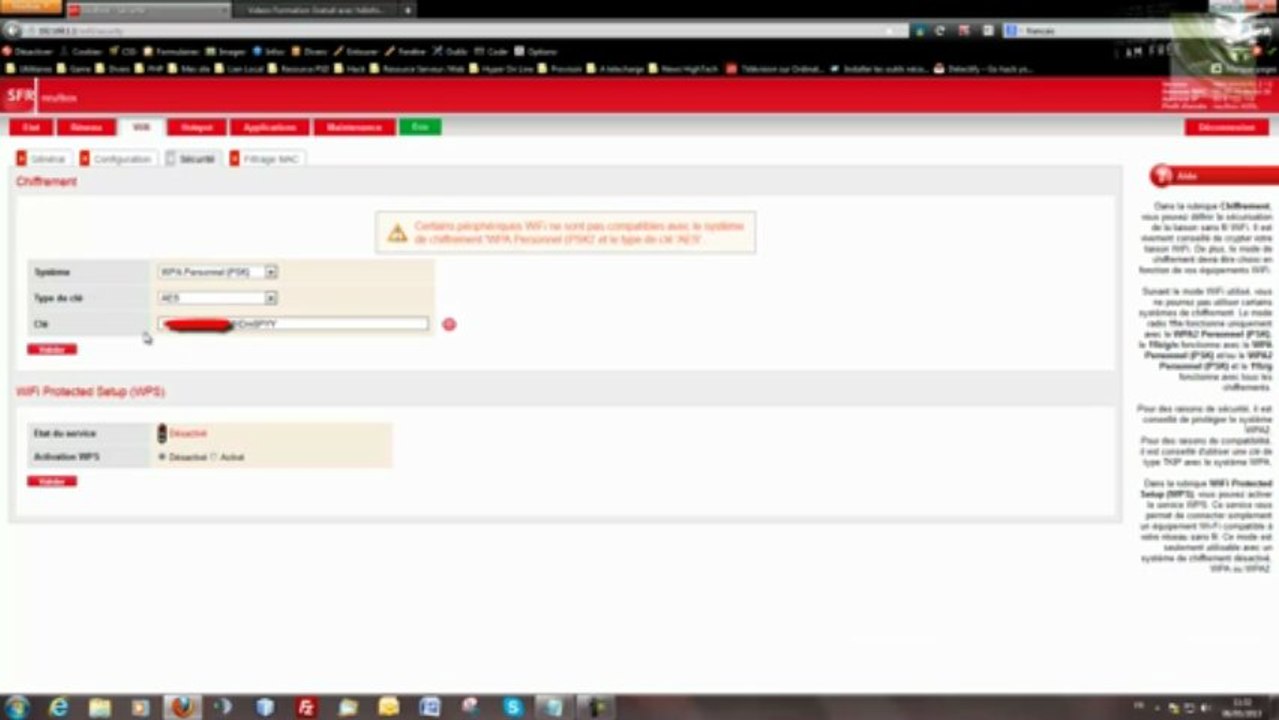 Accéder, paramétré et sécurisé notre sfr box.