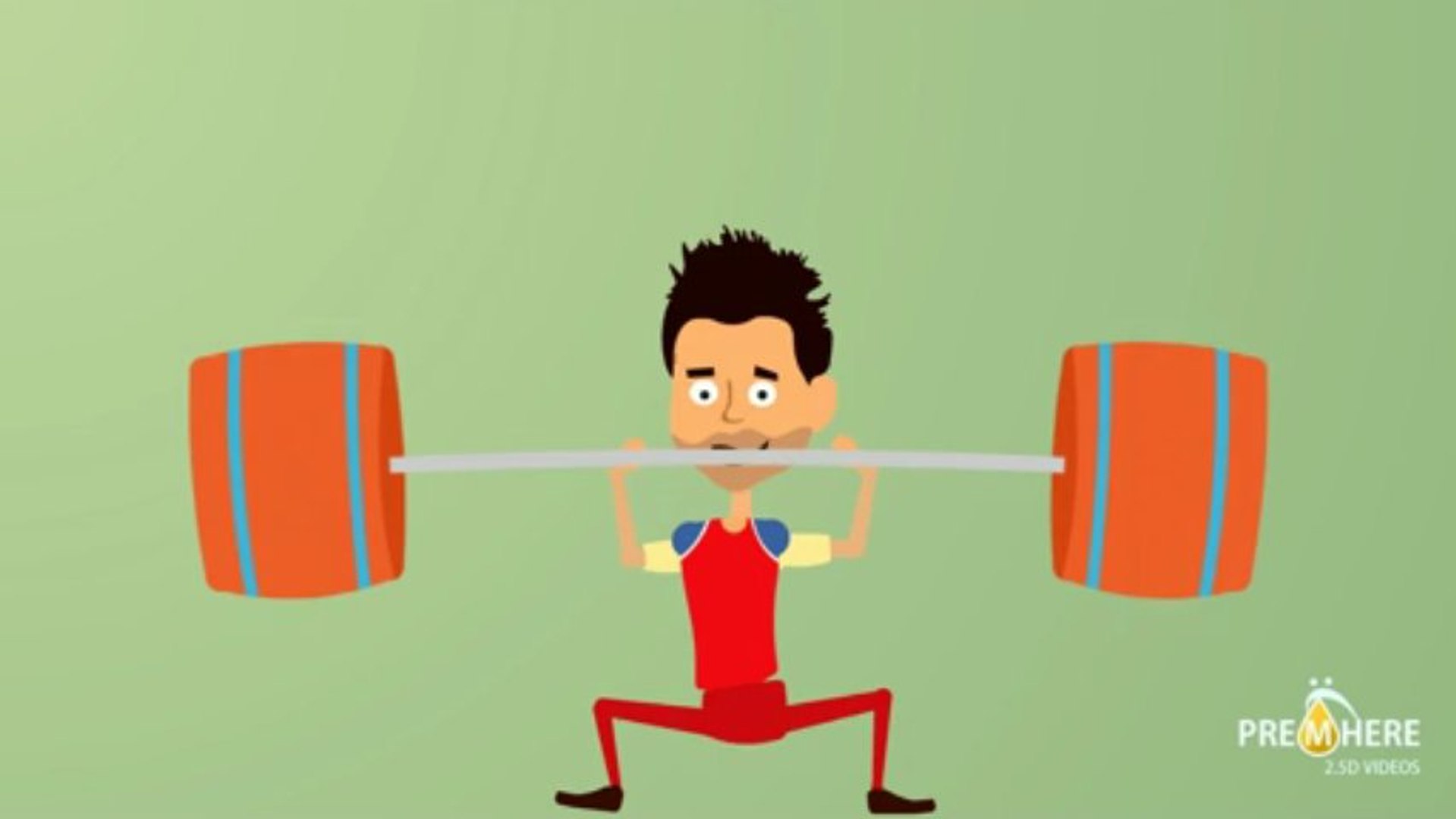 Weight Lifting Animation _ 2D Adobe Flash Animation - video Dailymotion