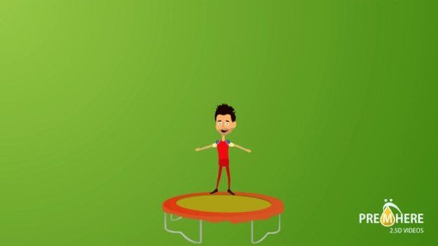 Jumping Animation _ 2D Adobe Flash Bone Tool