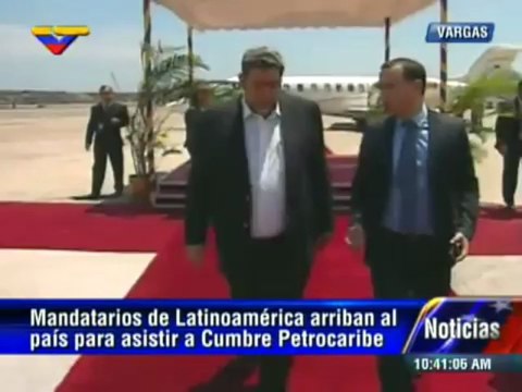 Ralph Gonsalves, Primer Ministro de San Vicente y Las Granadinas arribó a Venezuela