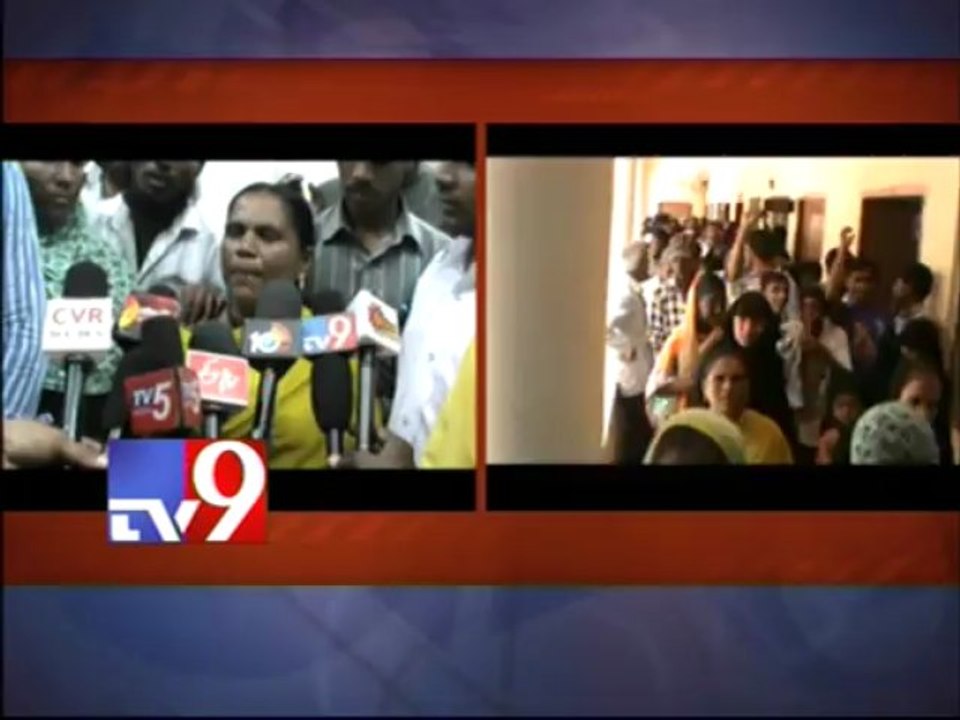 Kukatpally residents protest GHMC demolition drive
