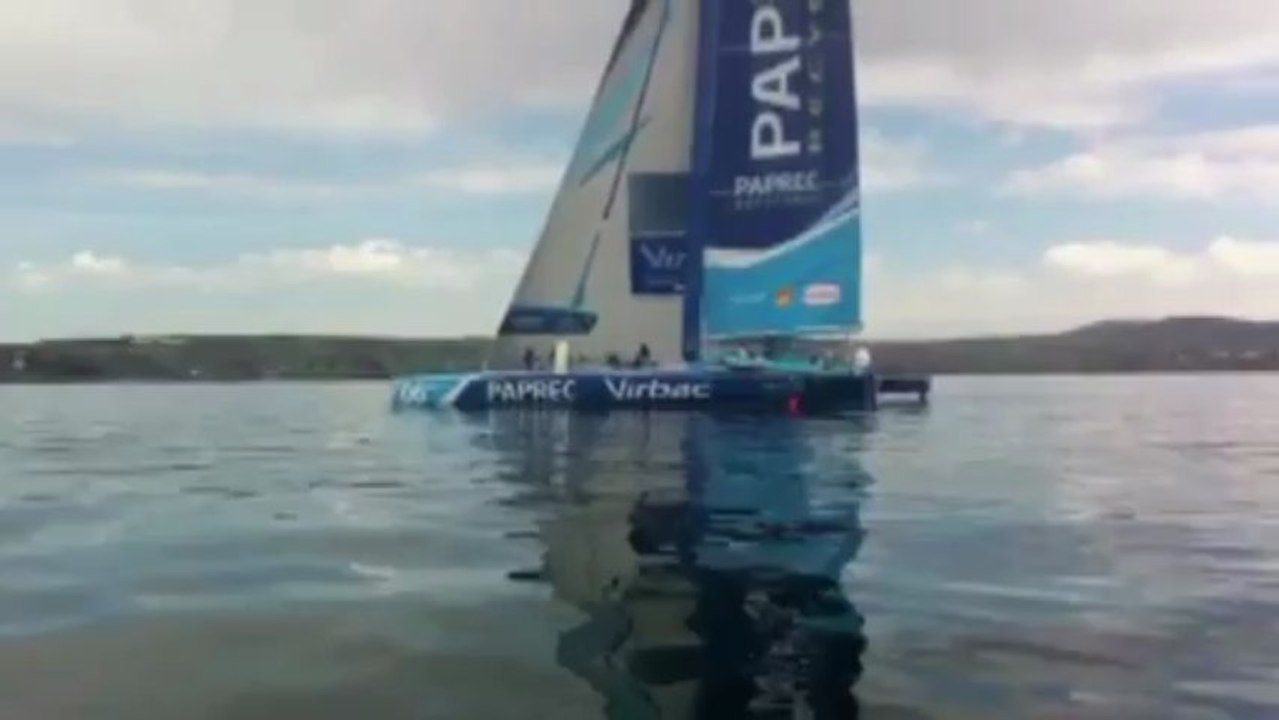 6 mai 2013. Un dernier parcours côtier dans la pétole à Douarnenez