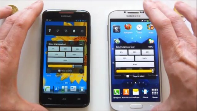 Huawei Ascend D1 Quad XL - демонстрация работы