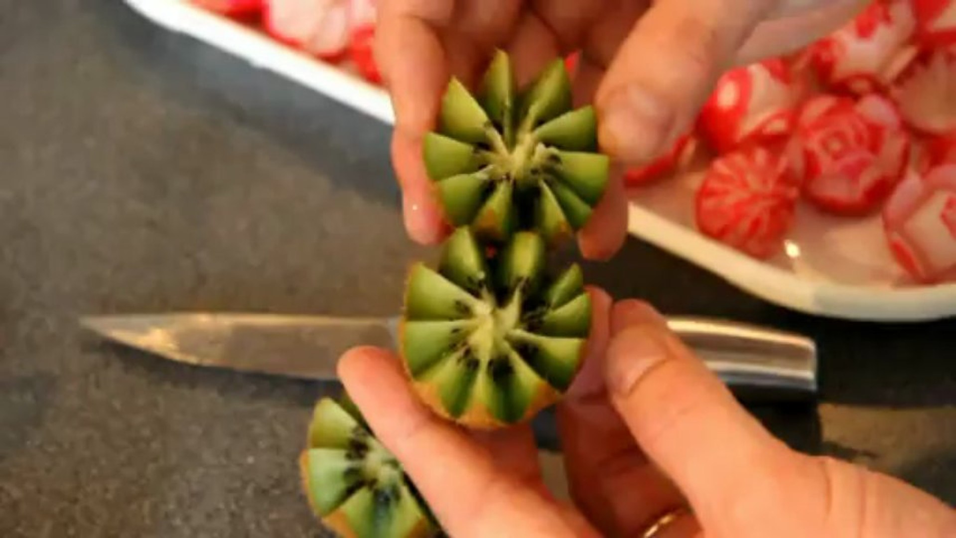 Comment Couper Un Kiwi En étoile