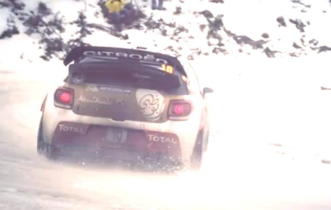Citroën WRC 2013 - Rallye Monte-Carlo - Best of