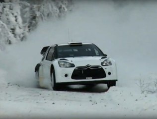 DS3 WRC winter testing - 2011