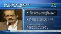 Falleció Javier Diez Canseco, líder de la izquierda peruana